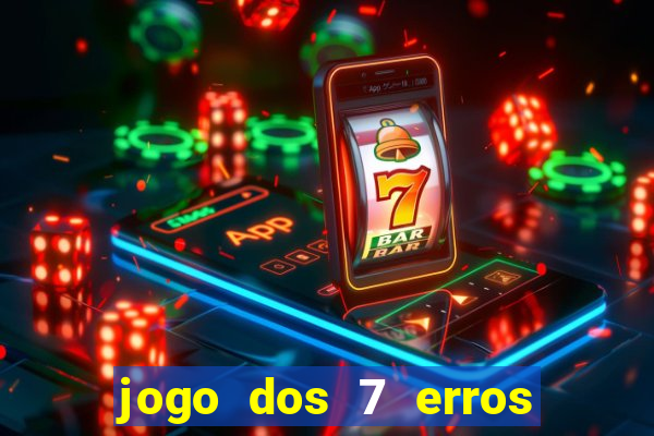 jogo dos 7 erros para manipuladores de alimentos